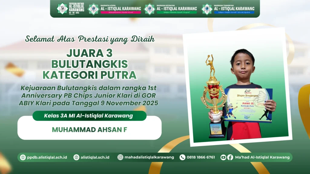 Juara 3 Bulutangkis Putra