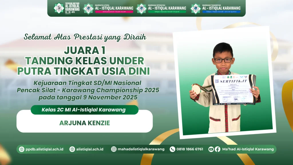 Juara 1 Pencak Silat