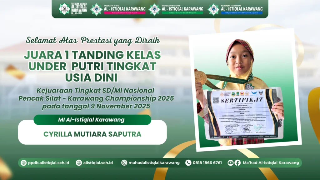 Juara 1 Pencak Silat
