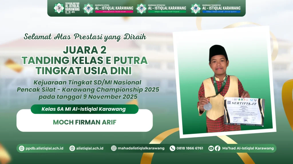 Juara 2 Pencak Silat