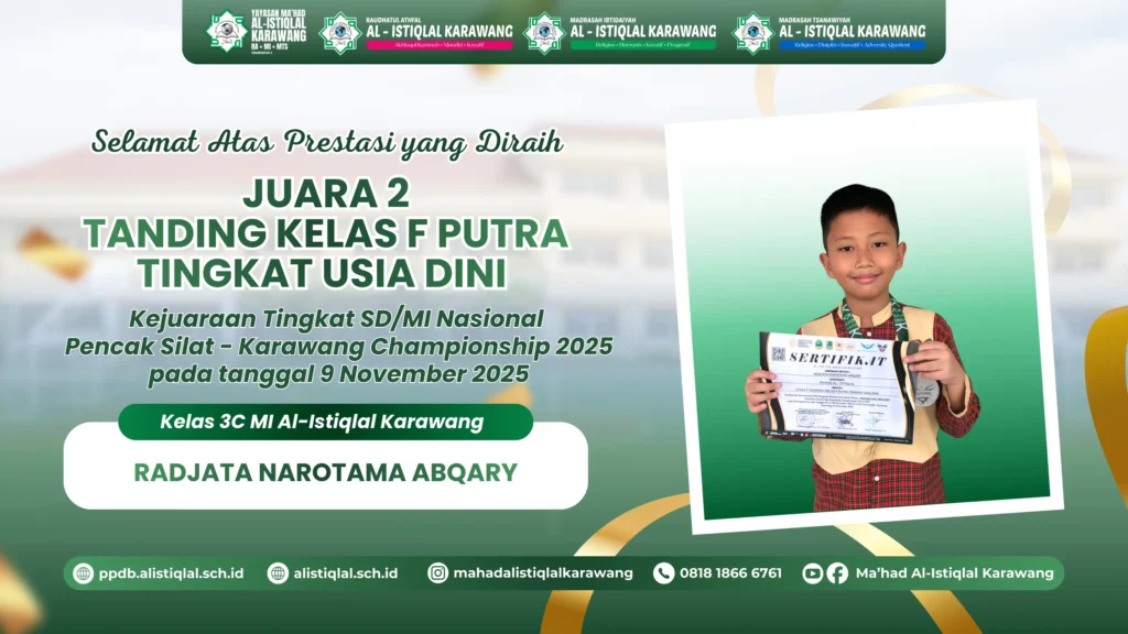 Juara 2 Pencak Silat