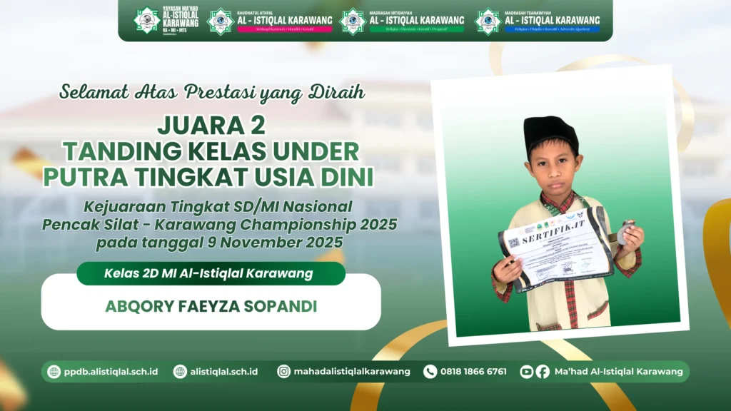 Juara 2 Pencak Silat