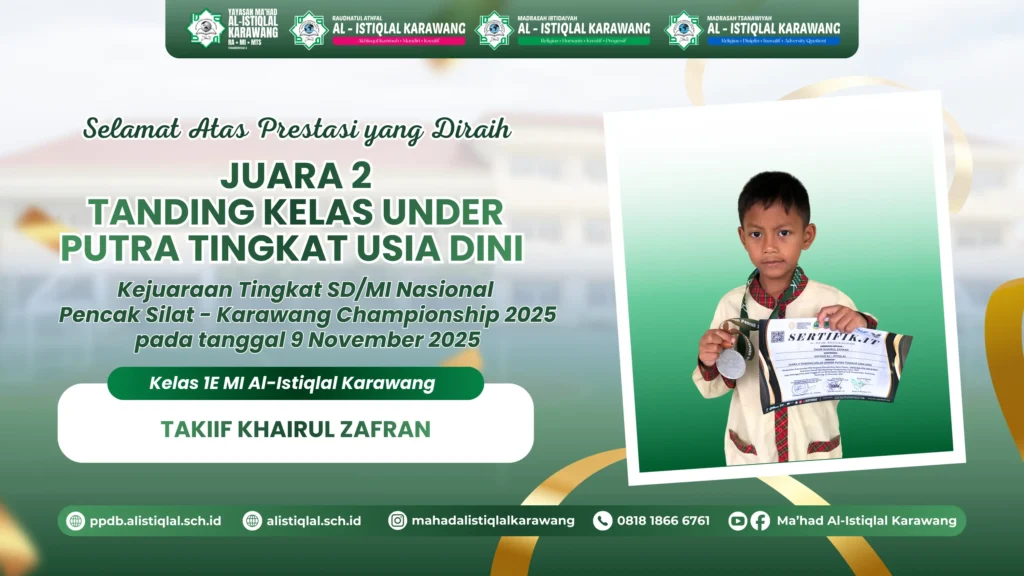Juara 2 Pencak Silat