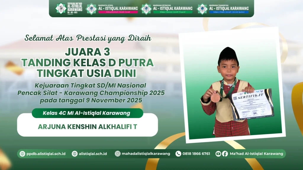 Juara 3 Pencak Silat