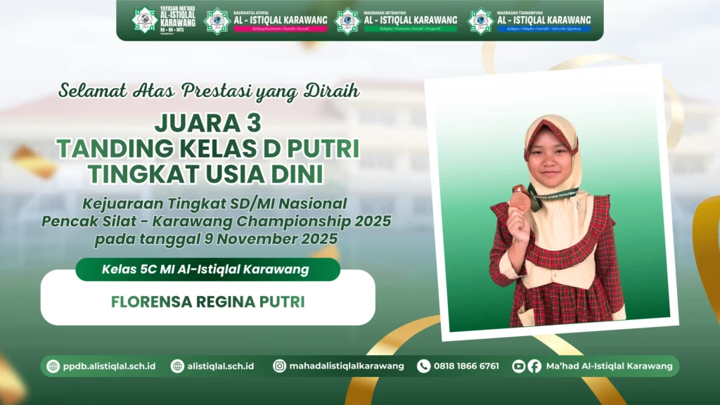 Juara 3 Pencak Silat