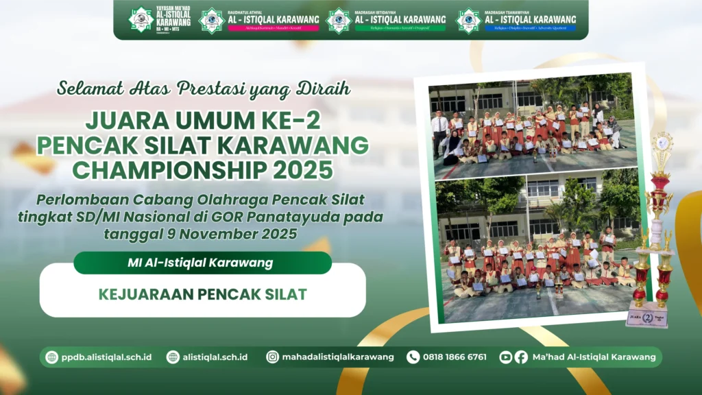 JUARA UMUM KE-2 PENCAK SILAT
