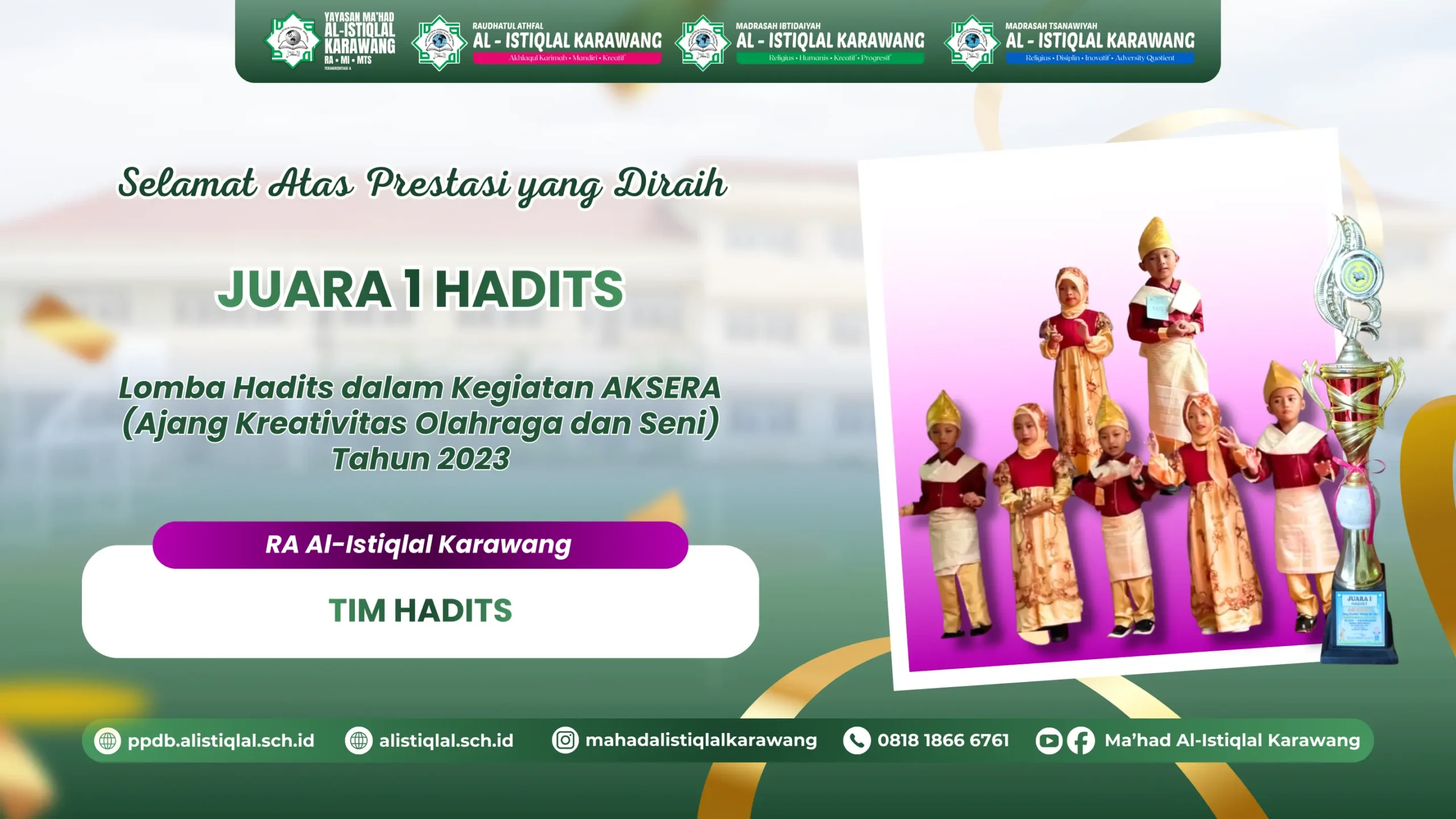 Juara 1 Hadits