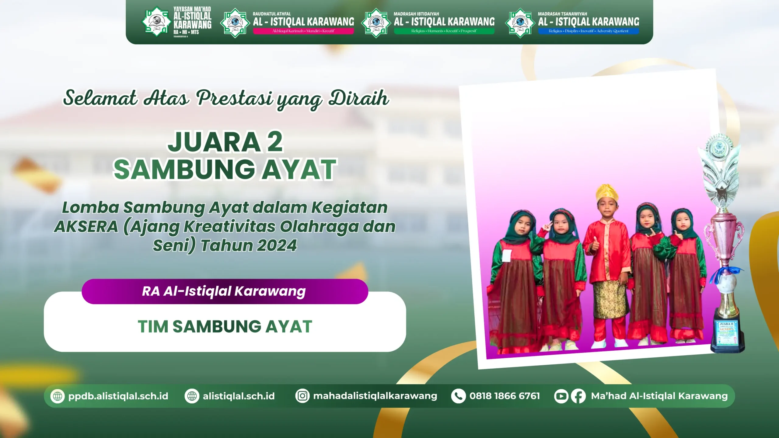 Juara 2 Sambung Ayat