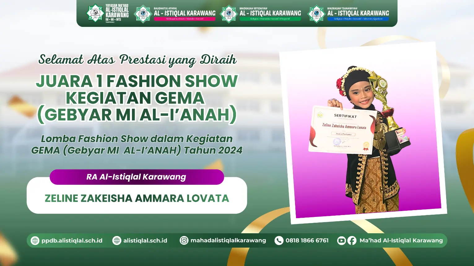 Juara 1 Fashion Show