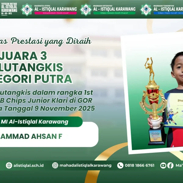 Juara 3 Bulutangkis Putra